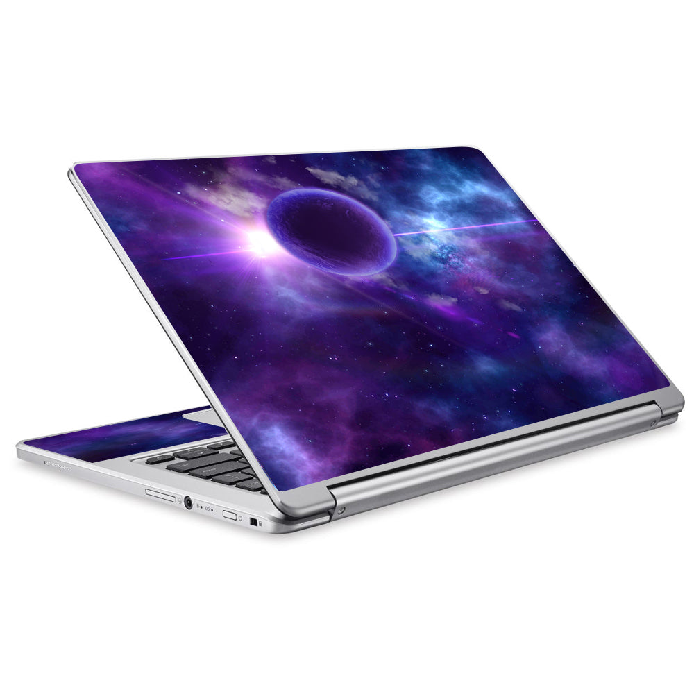  Purple Moon Galaxy Acer Chromebook R13 Skin