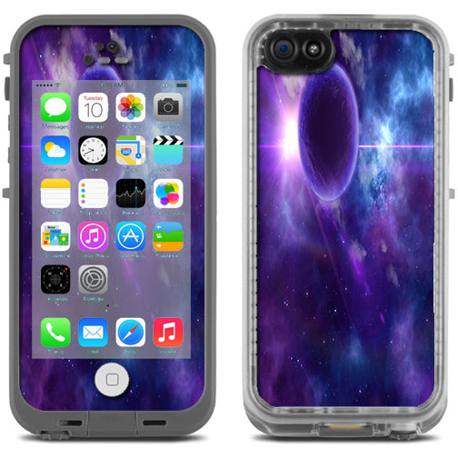  Purple Moon Galaxy Lifeproof Fre iPhone 5C Skin