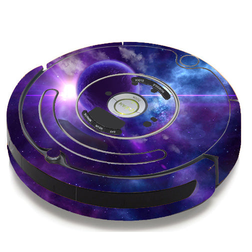  Purple Moon Galaxy iRobot Roomba 650/655 Skin
