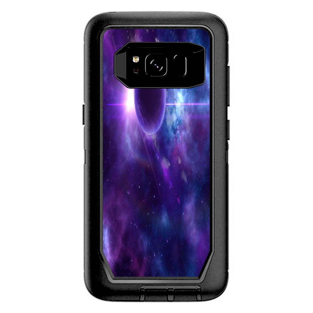  Purple Moon Galaxy Otterbox Defender Samsung Galaxy S8 Skin