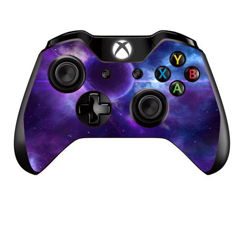  Purple Moon Galaxy Microsoft Xbox One Controller Skin