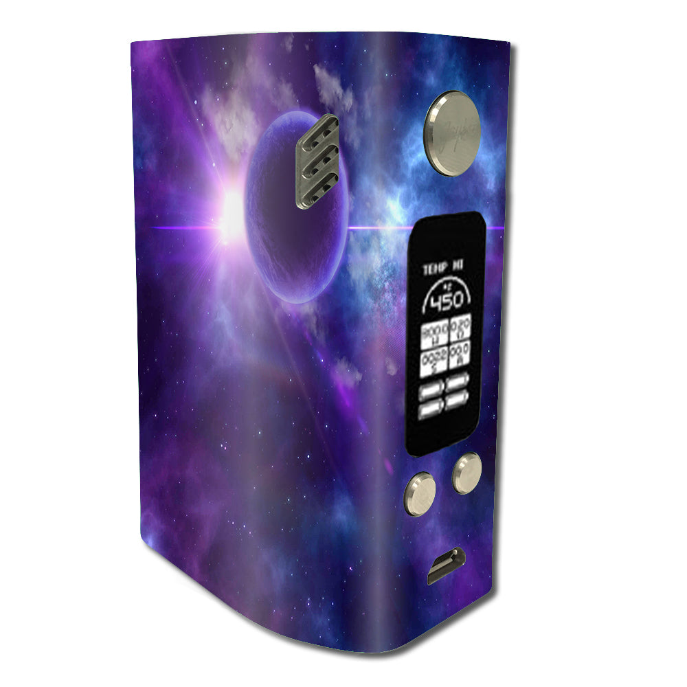  Purple Moon Galaxy Wismec Reuleaux RX300 Skin