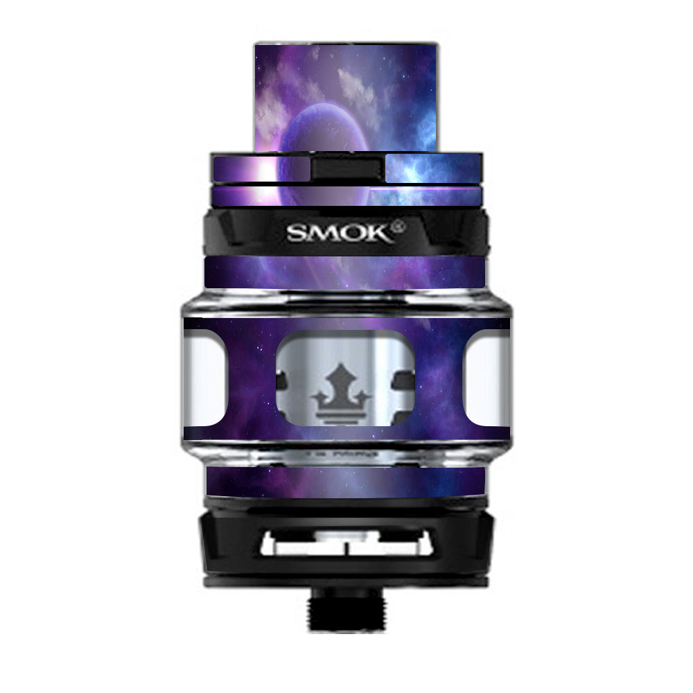  Purple Moon Galaxy Prince TFV12 Tank Smok Skin