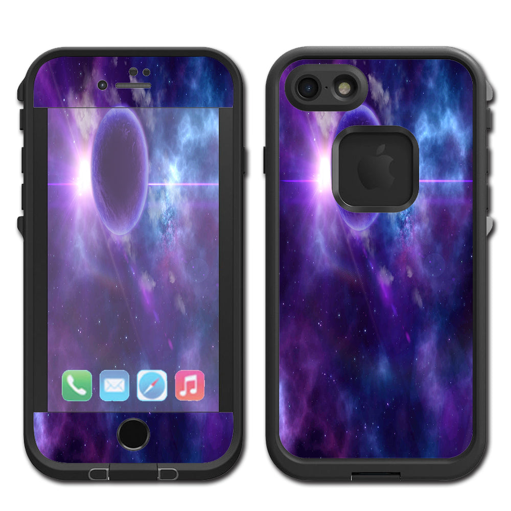  Purple Moon Galaxy Lifeproof Fre iPhone 7 or iPhone 8 Skin