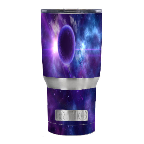  Purple Moon Galaxy RTIC 20oz Tumbler Skin