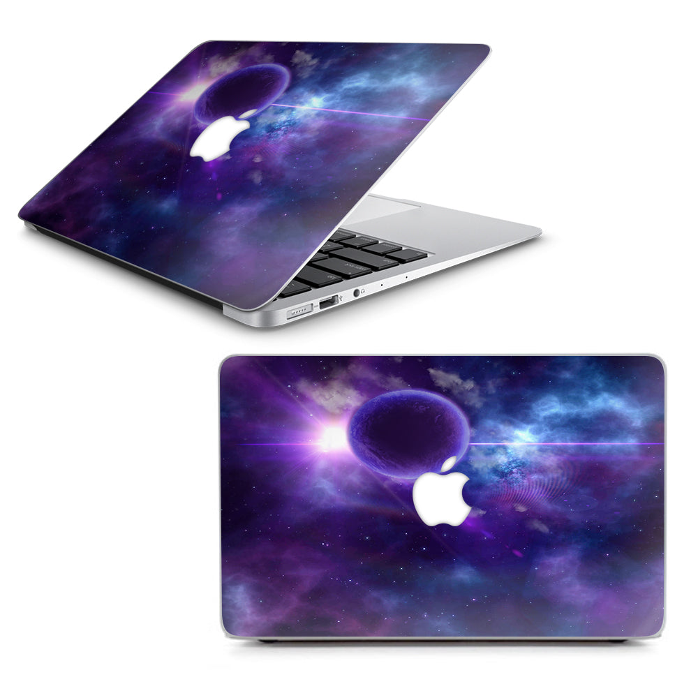  Purple Moon Galaxy Macbook Air 11" A1370 A1465 Skin