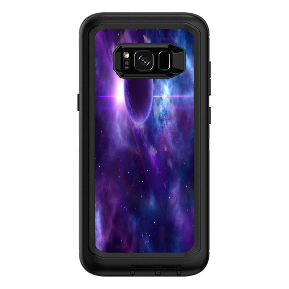  Purple Moon Galaxy Otterbox Defender Samsung Galaxy S8 Plus Skin