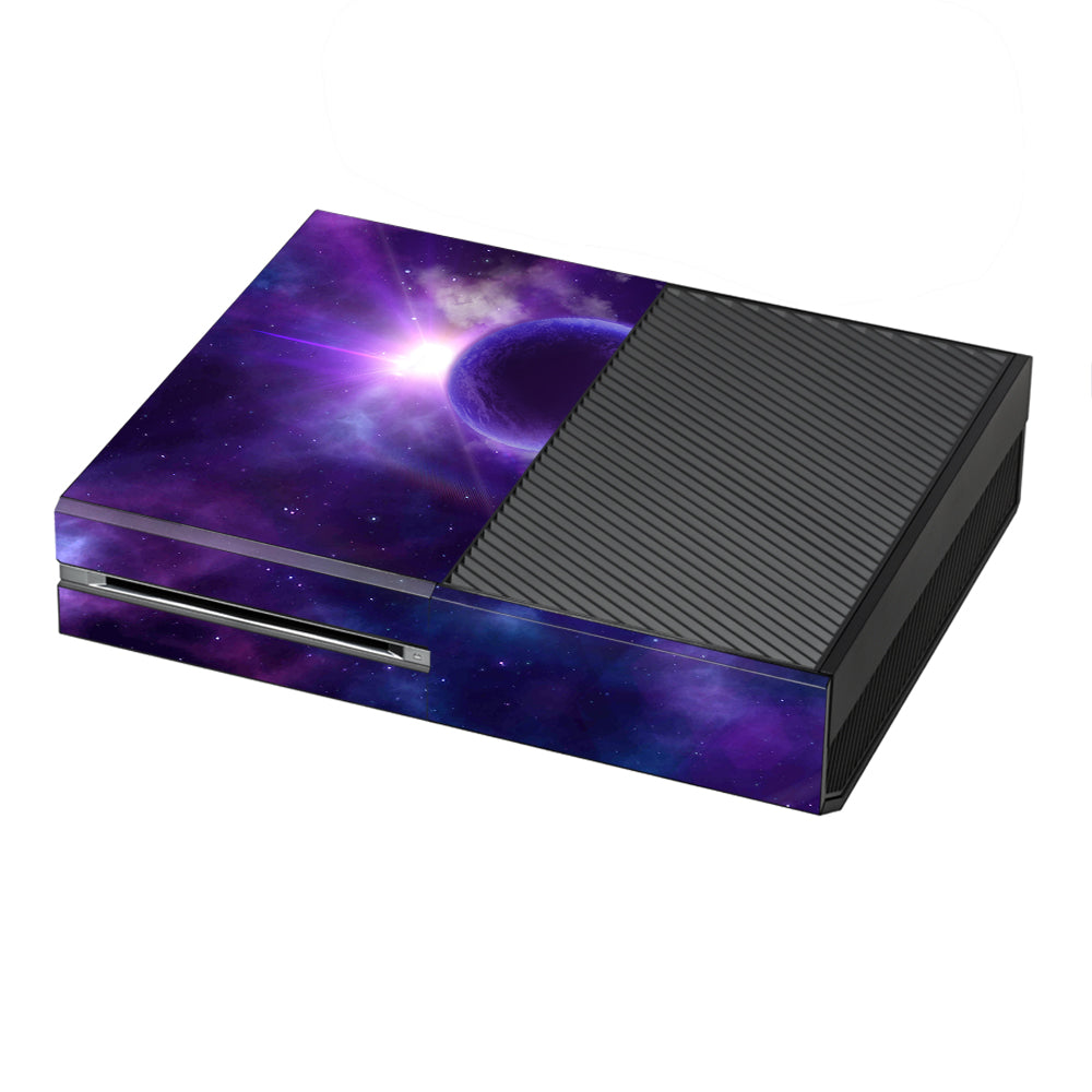  Purple Moon Galaxy Microsoft Xbox One Skin