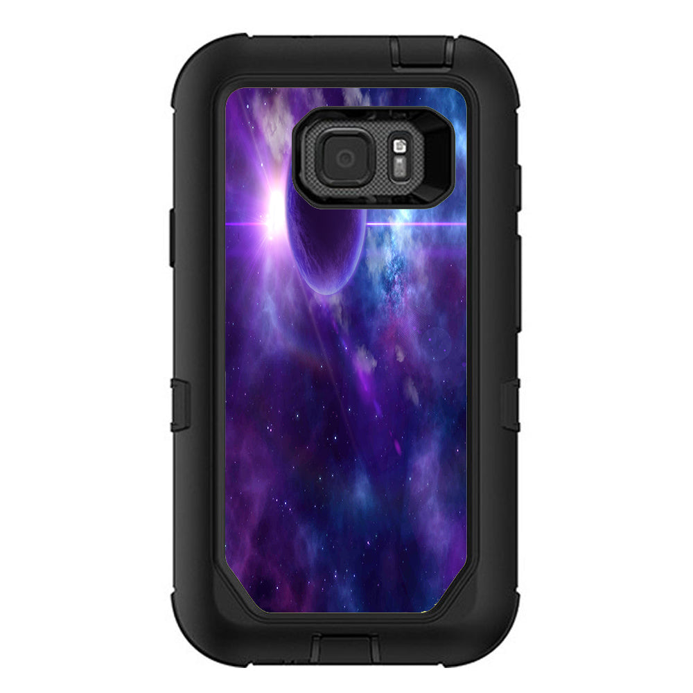  Purple Moon Galaxy Otterbox Defender Samsung Galaxy S7 Active Skin