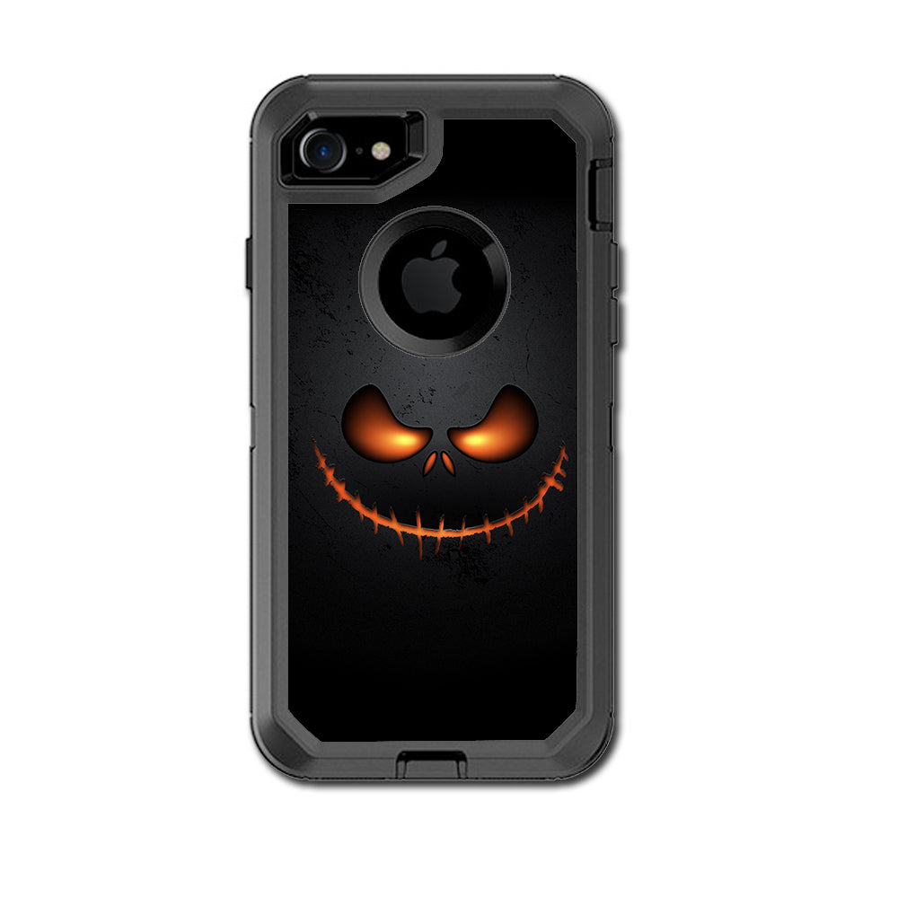  Wicked Pumpkin Otterbox Defender iPhone 7 or iPhone 8 Skin