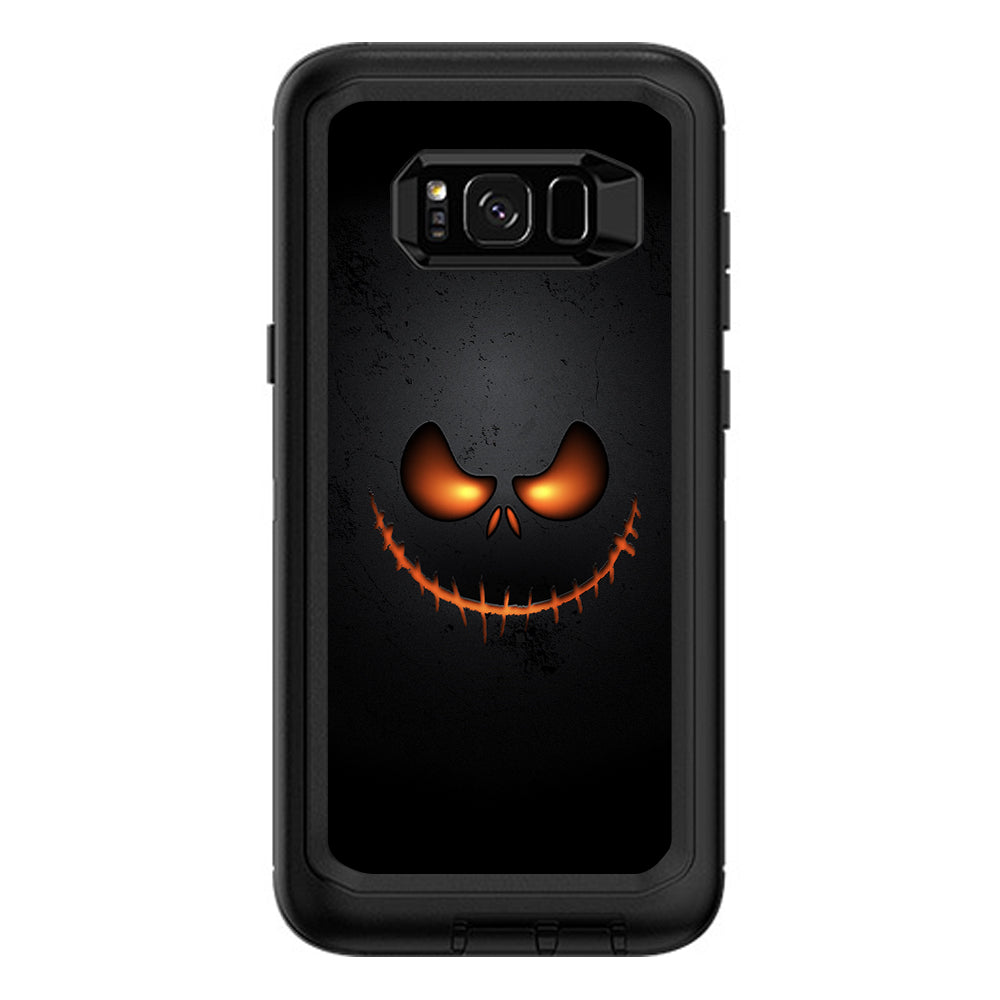  Wicked Pumpkin Otterbox Defender Samsung Galaxy S8 Plus Skin