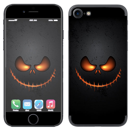  Wicked Pumpkin Apple iPhone 7 or iPhone 8 Skin