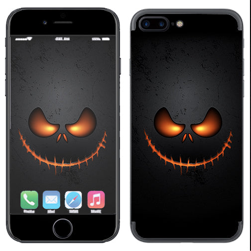  Wicked Pumpkin Apple  iPhone 7+ Plus / iPhone 8+ Plus Skin