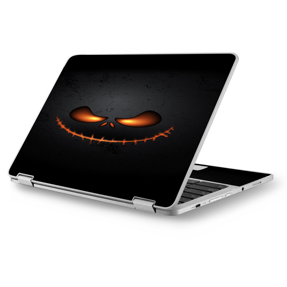  Wicked Pumpkin Asus Chromebook Flip 12.5" Skin