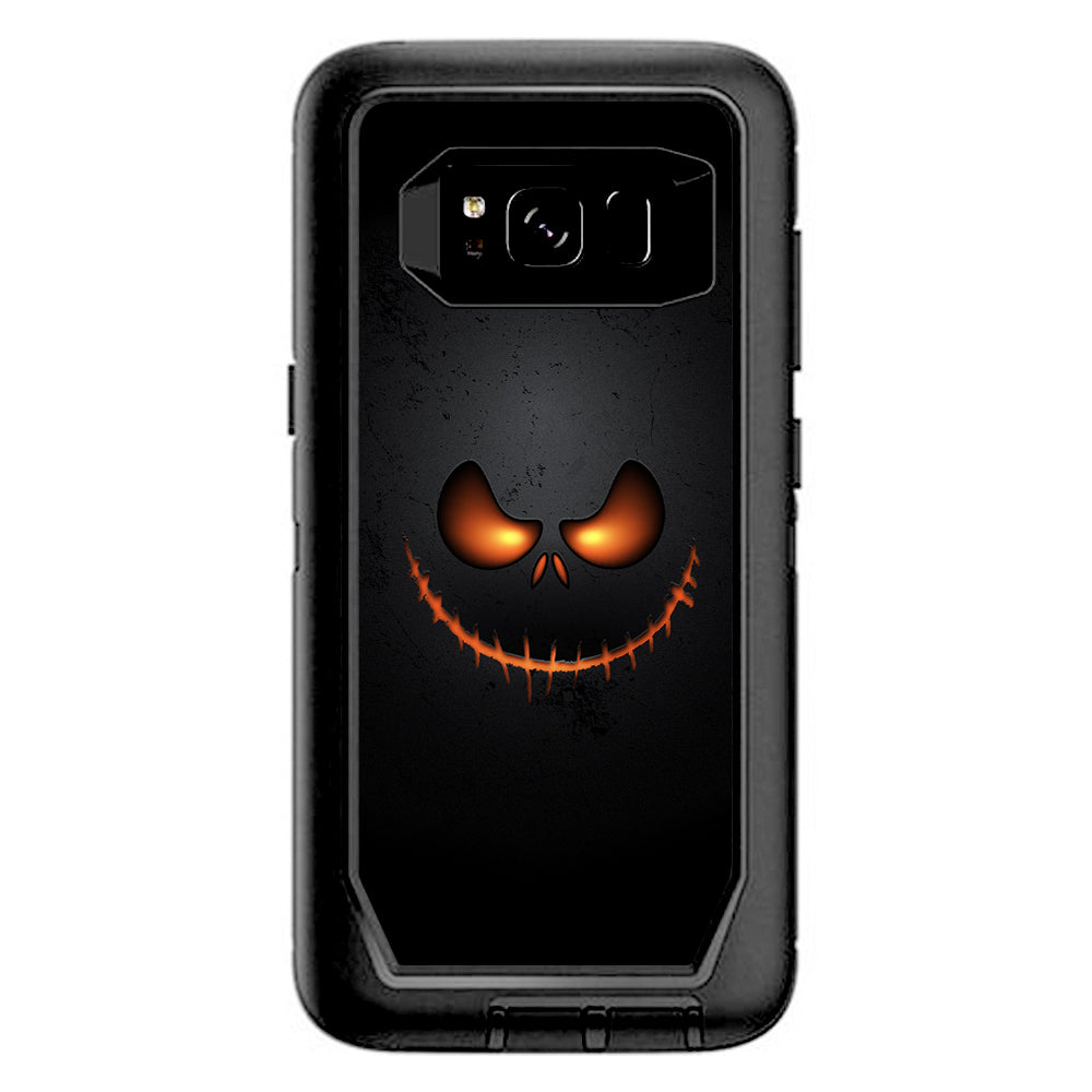  Wicked Pumpkin Otterbox Defender Samsung Galaxy S8 Skin