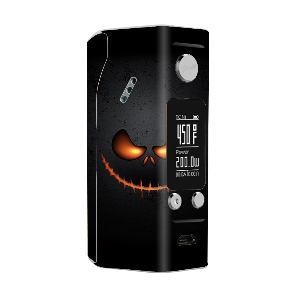  Wicked Pumpkin Wismec Reuleaux RX200S Skin