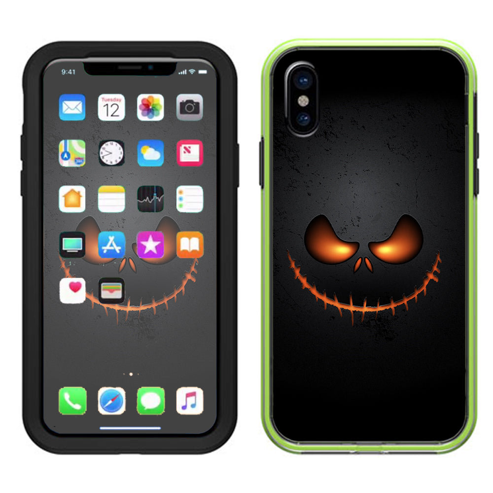  Wicked Pumpkin Lifeproof Slam Case iPhone X Skin
