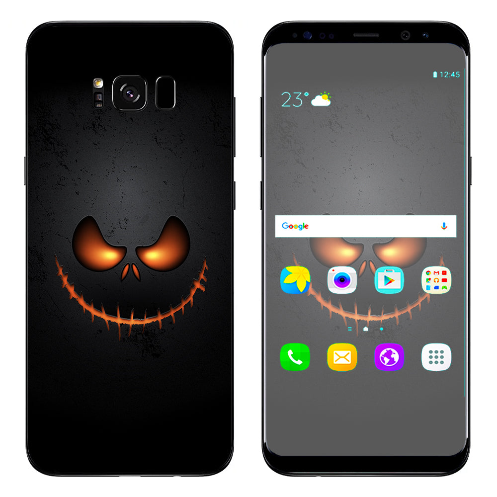  Wicked Pumpkin Samsung Galaxy S8 Plus Skin