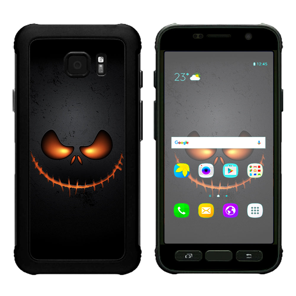 Wicked Pumpkin Samsung Galaxy S7 Active Skin