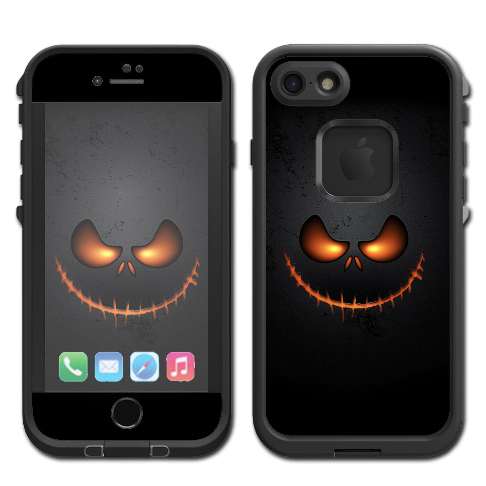  Wicked Pumpkin Lifeproof Fre iPhone 7 or iPhone 8 Skin