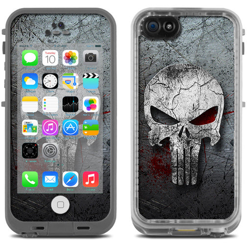  Punish Skull Lifeproof Fre iPhone 5C Skin