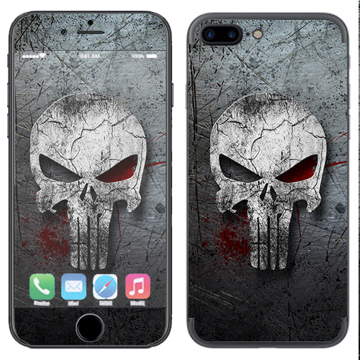  Punish Skull Apple  iPhone 7+ Plus / iPhone 8+ Plus Skin