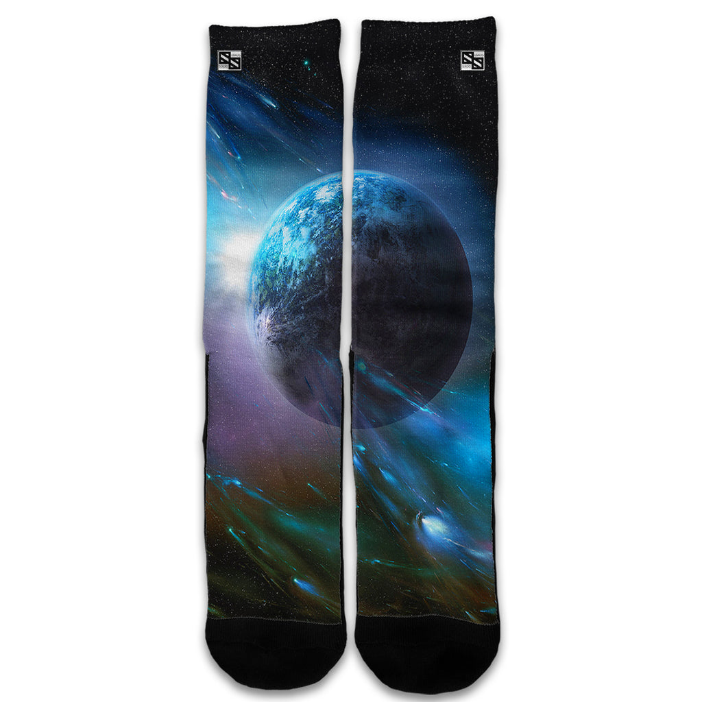  Planet Outerspace Universal Socks