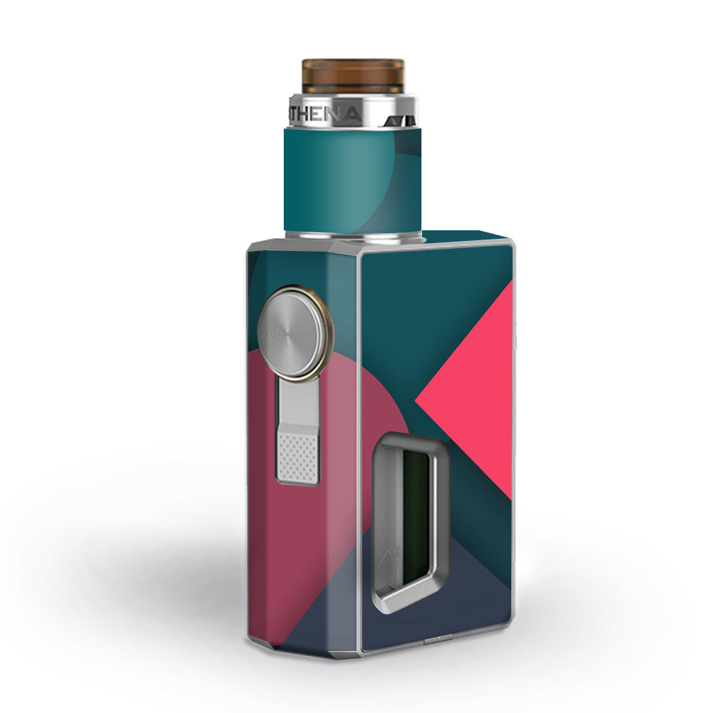  Pattern Pink Blue Geekvape Athena Squonk Skin