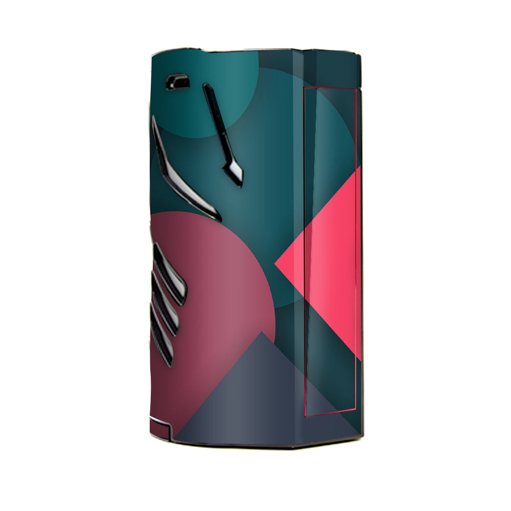  Pattern Pink Blue T-Priv 3 Smok Skin