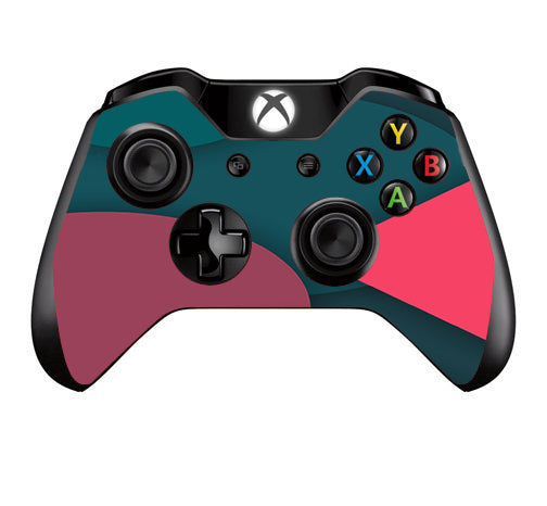  Pattern Pink Blue Microsoft Xbox One Controller Skin
