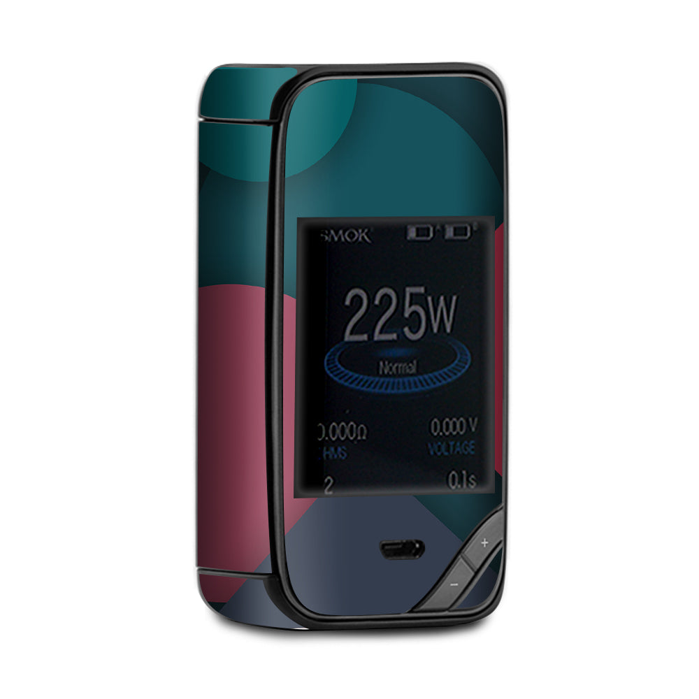  Pattern Pink Blue X-Priv Smok Skin