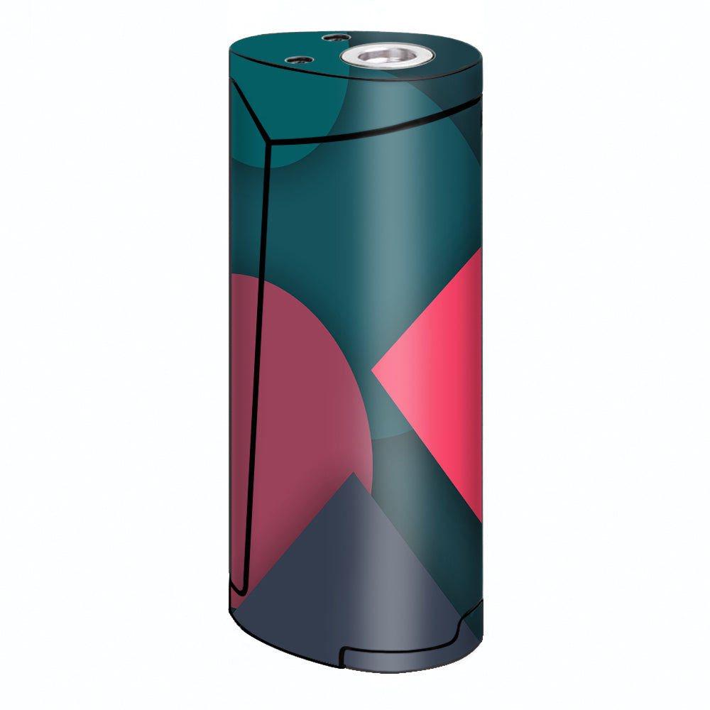  Pattern Pink Blue Smok Priv V8 60w Skin