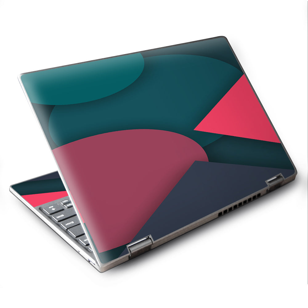  Pattern Pink Blue Lenovo Yoga 710 11.6" Skin