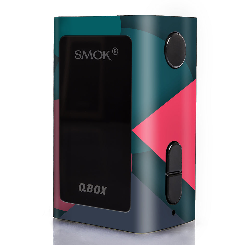  Pattern Pink Blue Smok Q-Box Skin