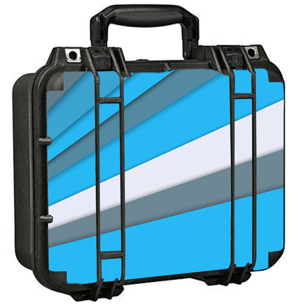  Blue Abstract Pattern Pelican Case 1400 Skin