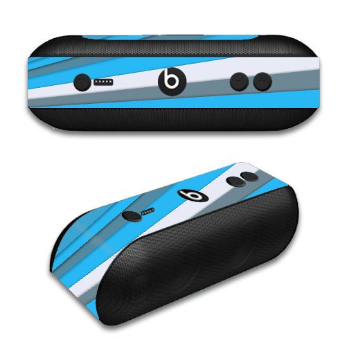  Blue Abstract Pattern Beats by Dre Pill Plus Skin