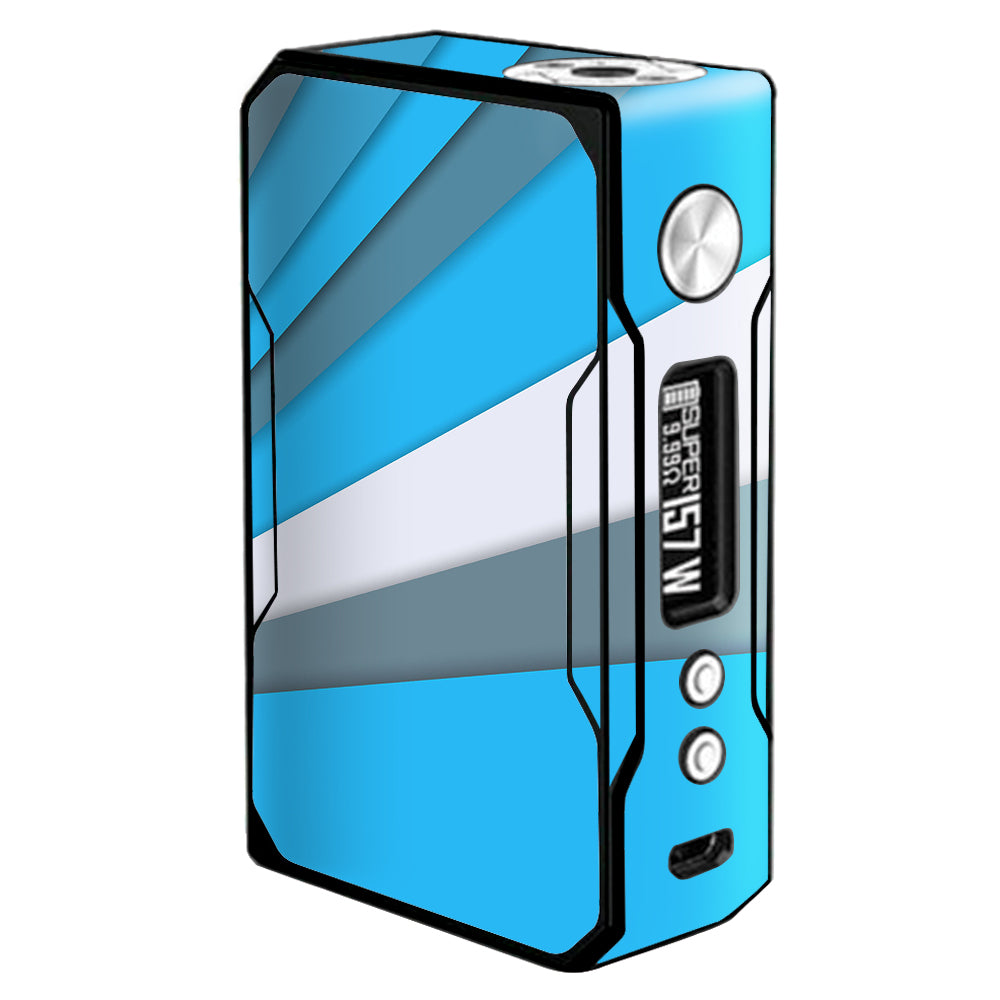  Blue Abstract Pattern Voopoo Drag 157w Skin