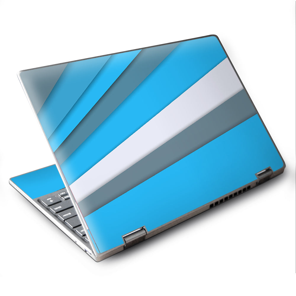  Blue Abstract Pattern Lenovo Yoga 710 11.6" Skin