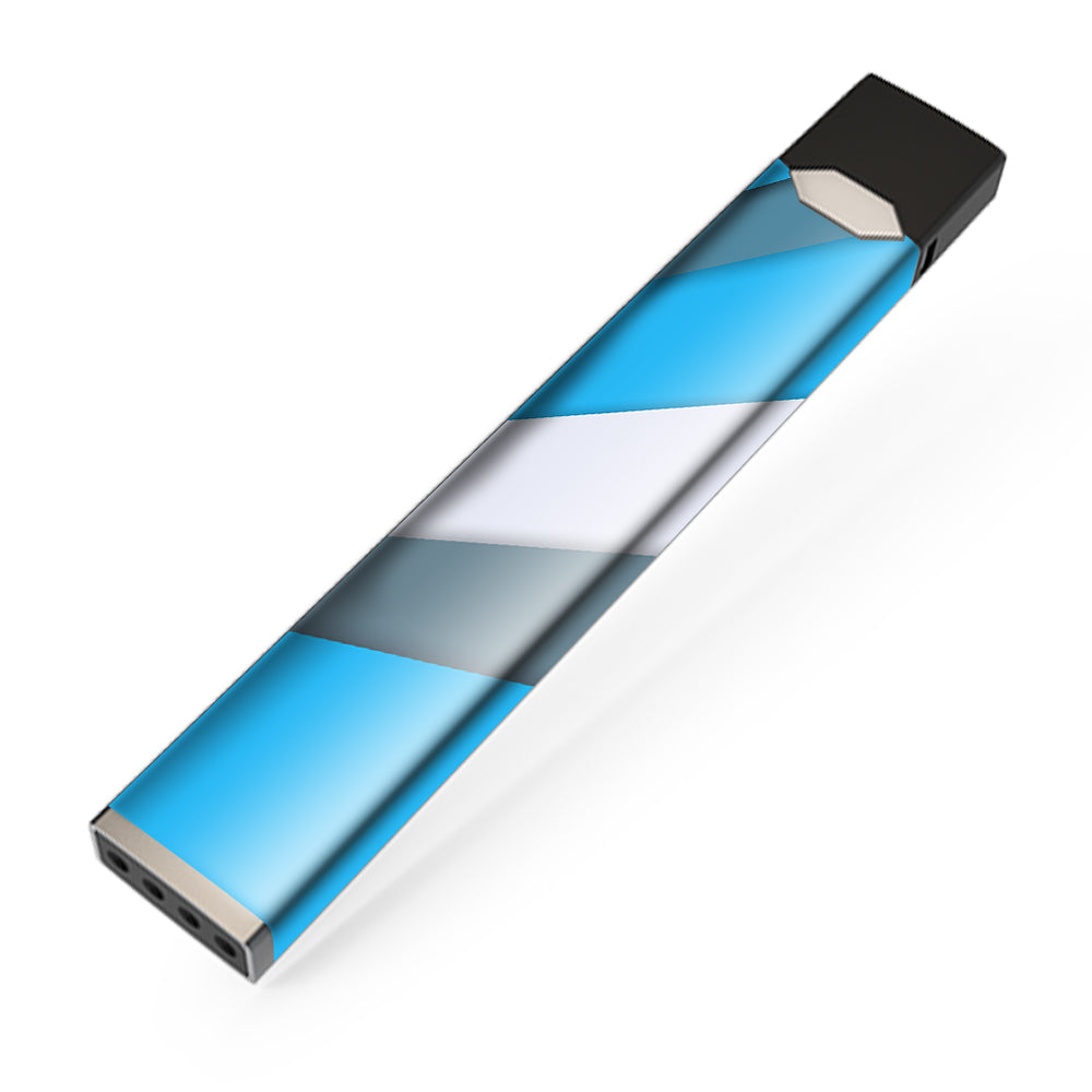  Blue Abstract Pattern JUUL Skin