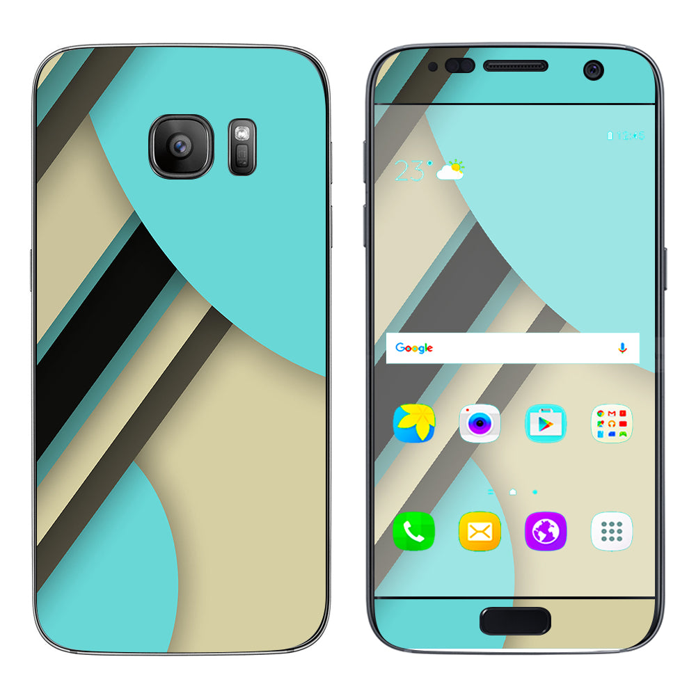  Boxes N Bubbles Samsung Galaxy S7 Skin