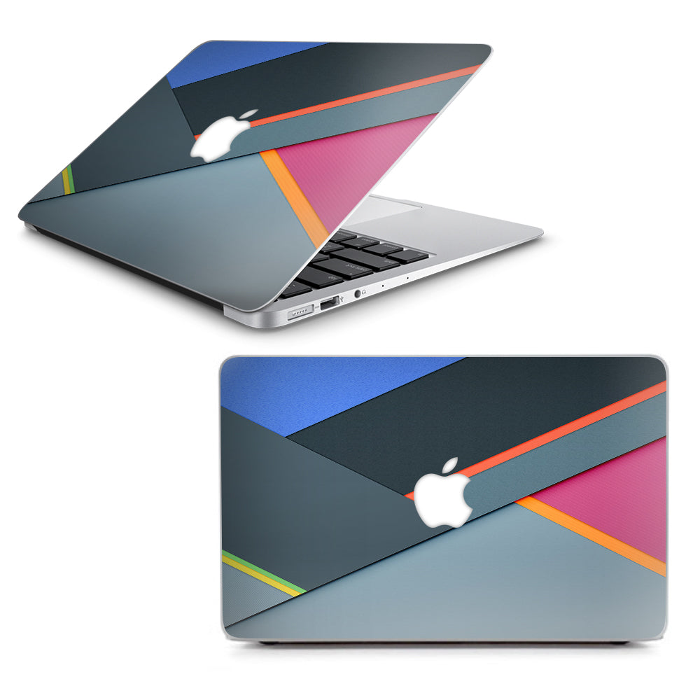  Grey Colors Plaid  Macbook Air 11" A1370 A1465 Skin