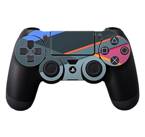  Grey Colors Plaid  Sony Playstation PS4 Controller Skin