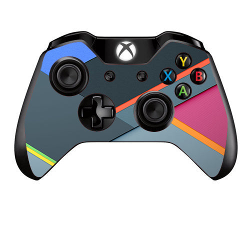 Grey Colors Plaid  Microsoft Xbox One Controller Skin