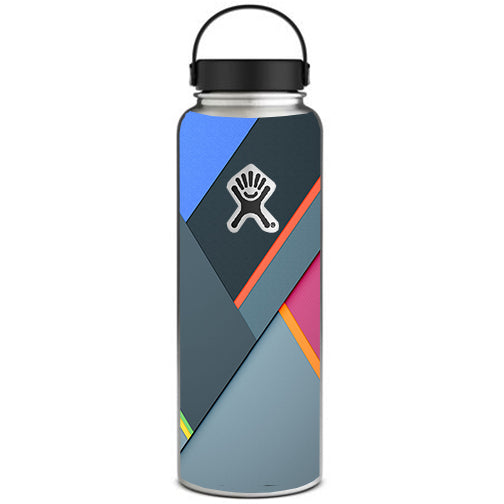  Grey Colors Plaid Hydroflask 40oz Wide Mouth Skin