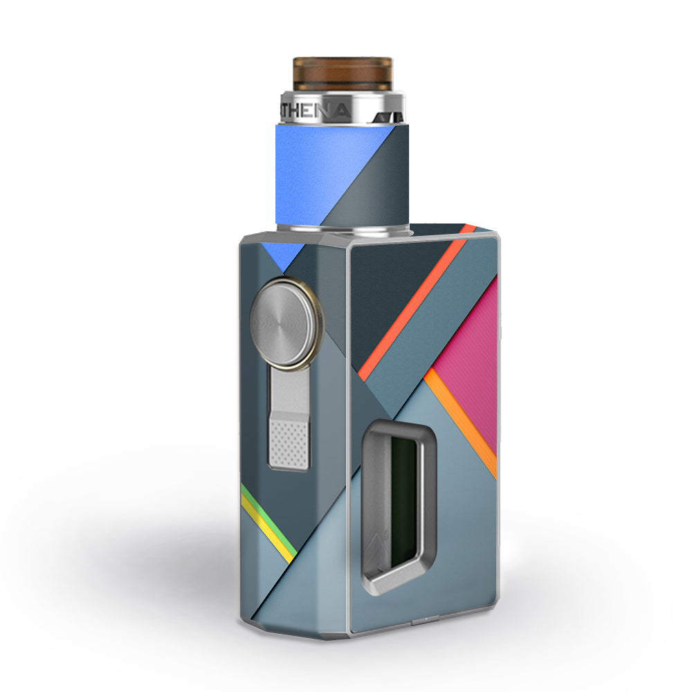  Grey Colors Plaid  Geekvape Athena Squonk Skin