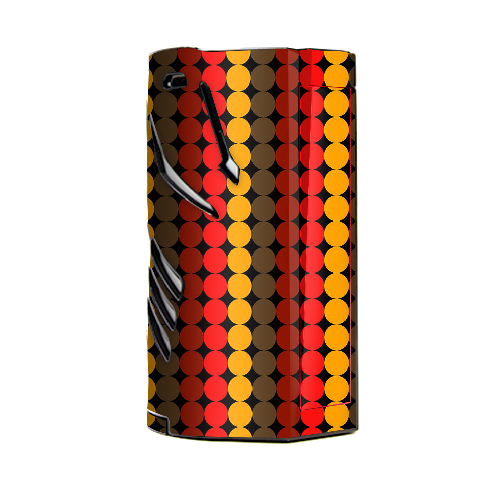  Circles Retro Pattern T-Priv 3 Smok Skin