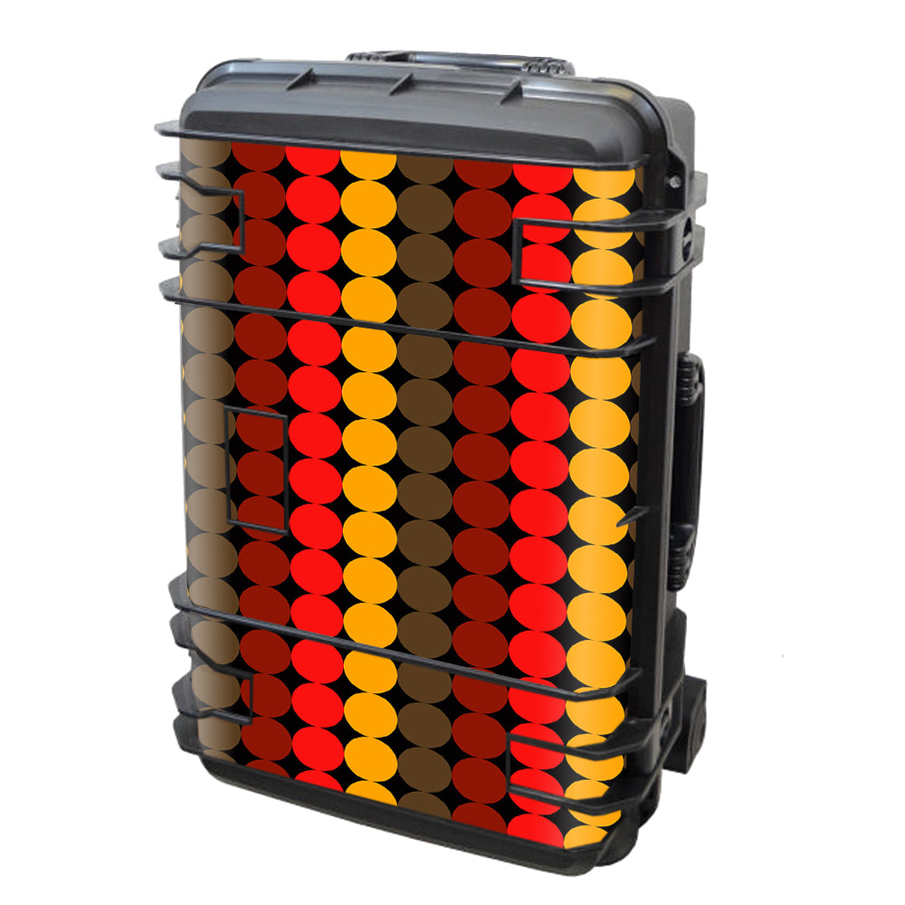  Circles Retro Pattern Seahorse Case Se-920 Skin