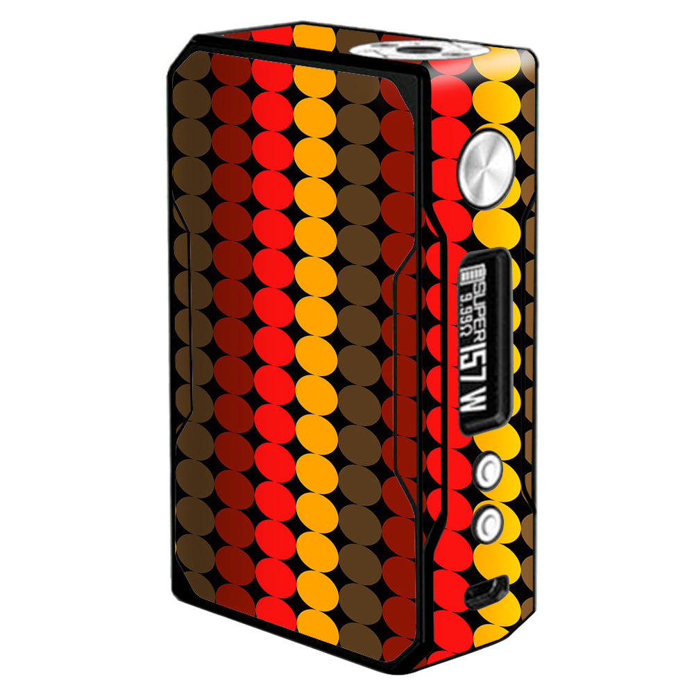  Circles Retro Pattern Voopoo Drag 157w Skin