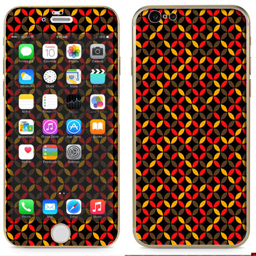  Weave Abstract Pattern Apple 6 Skin