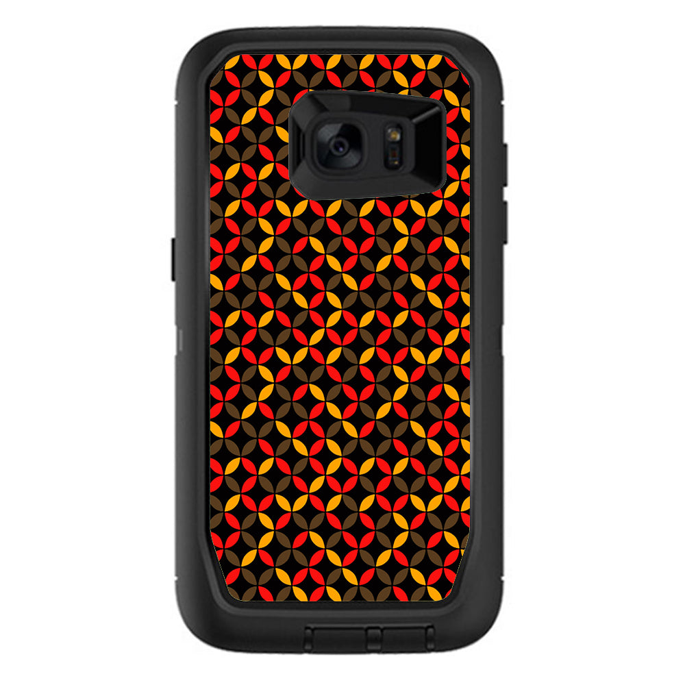  Weave Abstract Pattern Otterbox Defender Samsung Galaxy S7 Edge Skin